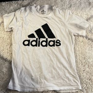 White Adidas TShirt